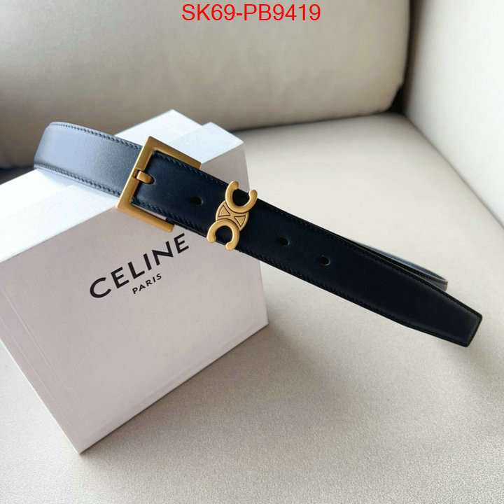 Belts-CELINE what is top quality replica ID: PB9419 $: 69USD