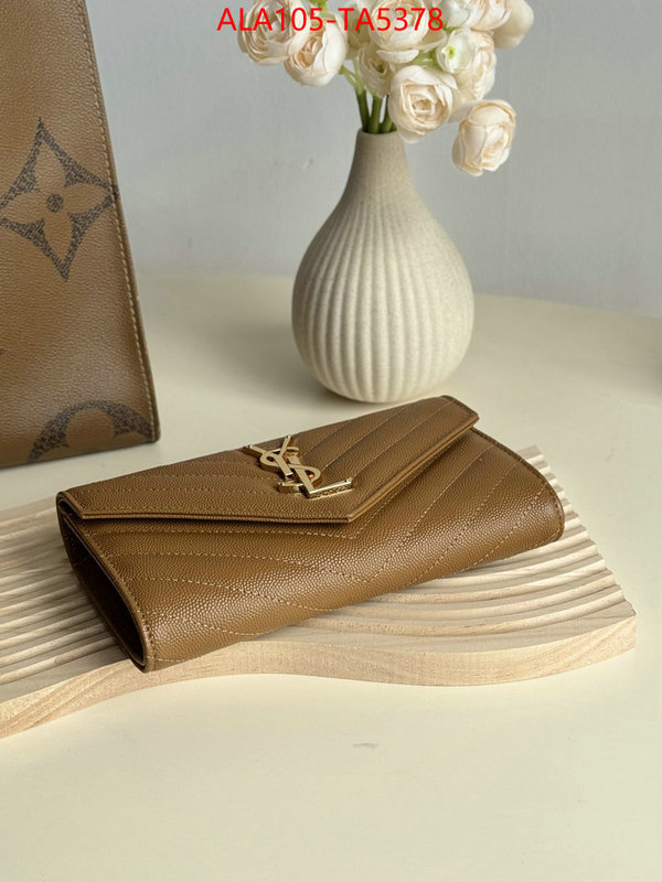 YSL Bags(TOP)-Wallet- best luxury replica ID: TA5378 $: 105USD,