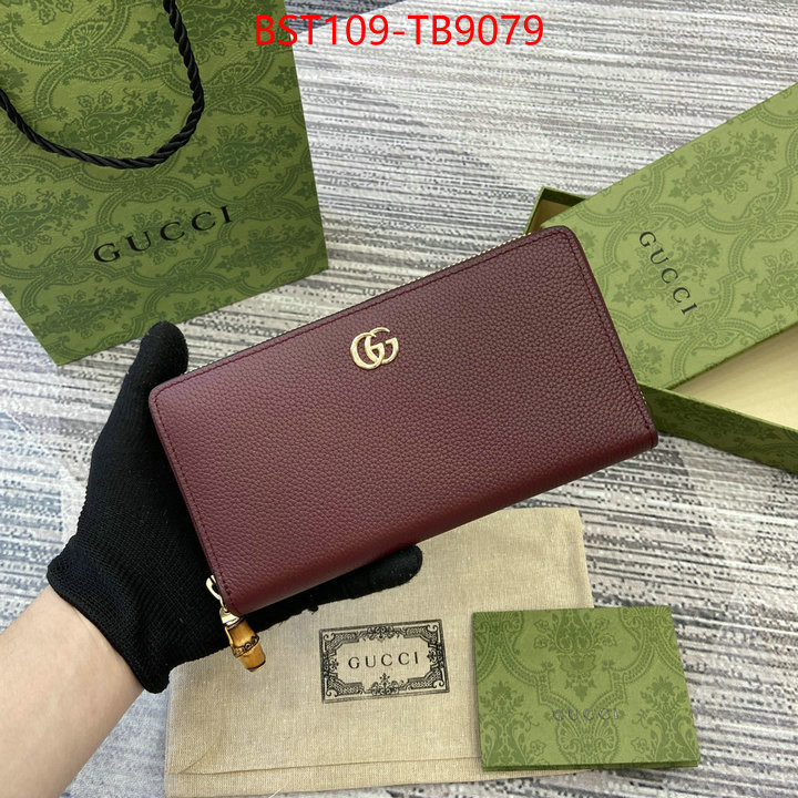 Gucci Bags(TOP)-Wallet- is it ok to buy replica ID: TB9079 $: 109USD,