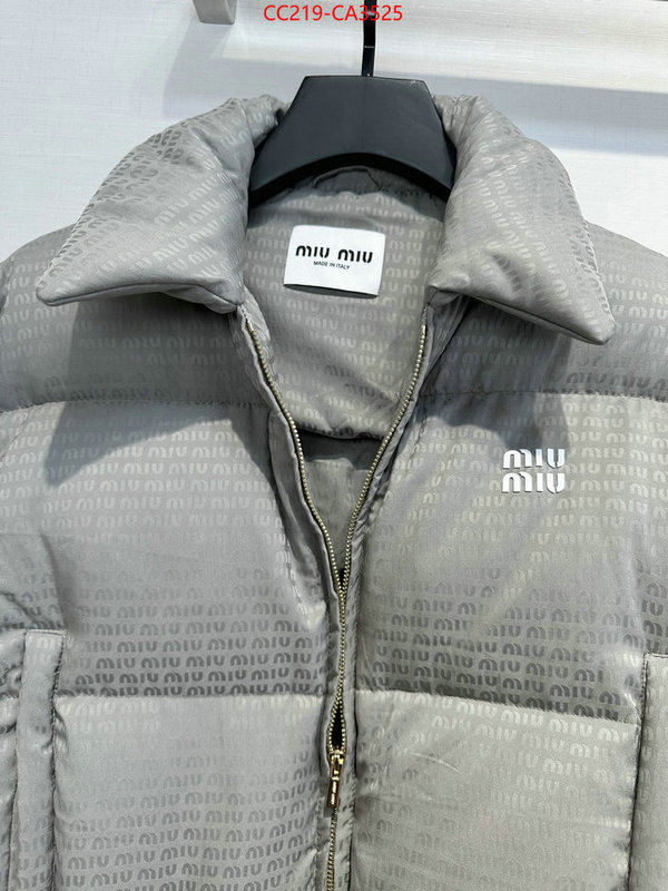 Down jacket Women-Miu Miu 2024 perfect replica designer ID: CA3525 $: 219USD