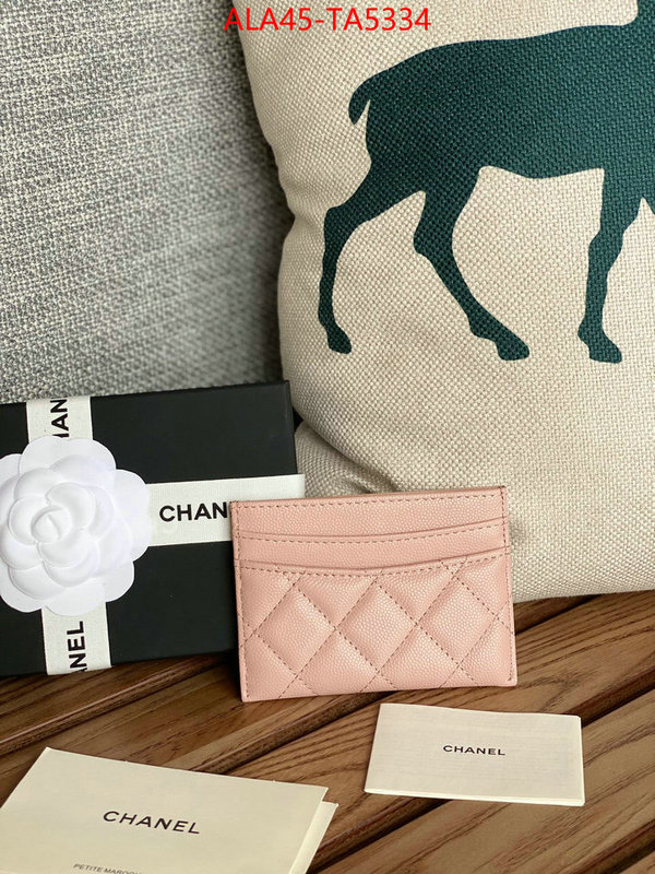 Chanel Bags(TOP)-Wallet- found replica ID: TA5334 $: 45USD,