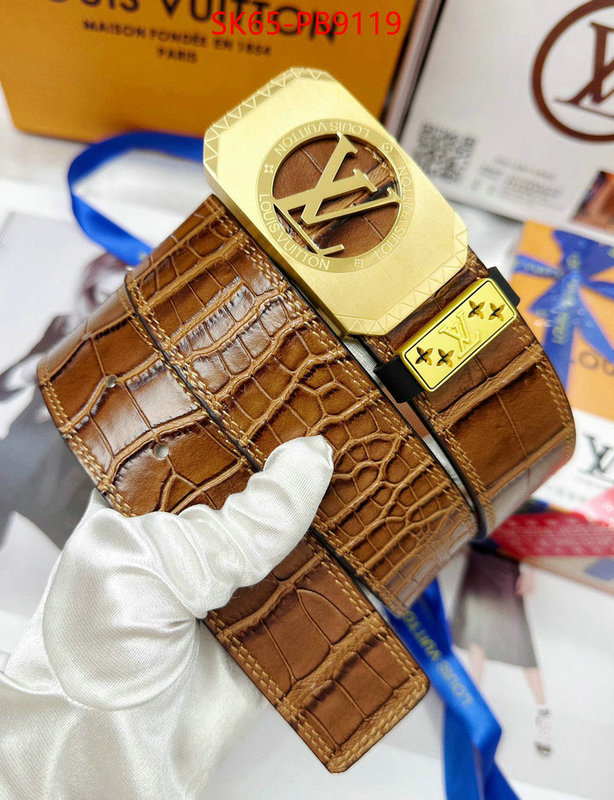 Belts-LV quality replica ID: PB9119 $: 65USD