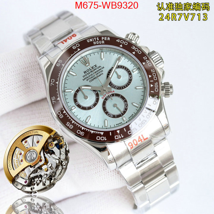 Watch(TOP)-Rolex replica for cheap ID: WB9320 $: 675USD