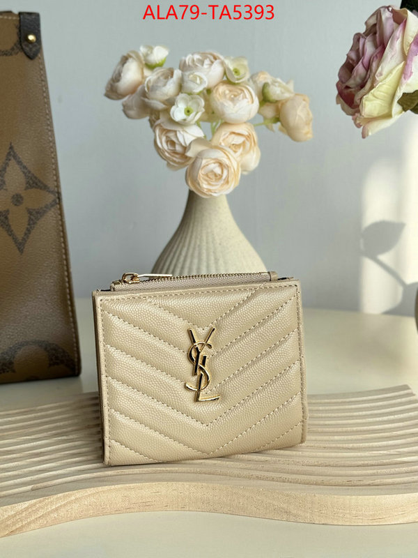 YSL Bags(TOP)-Wallet- what best replica sellers ID: TA5393 $: 79USD,