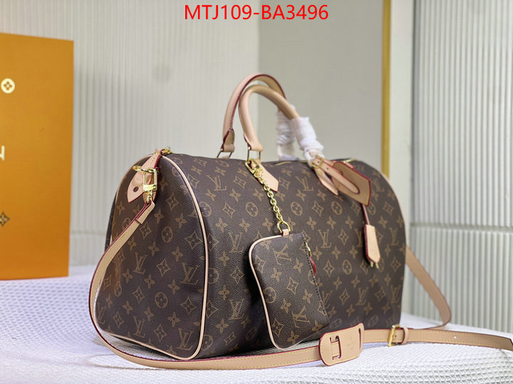 LV Bags(4A)-Keepall BandouliRe 45-50- quality replica ID: BA3496 $: 109USD,