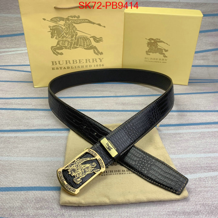 Belts-Burberry high ID: PB9414 $: 72USD