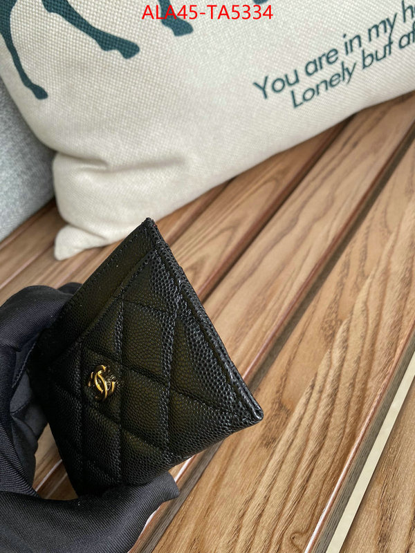 Chanel Bags(TOP)-Wallet- found replica ID: TA5334 $: 45USD,