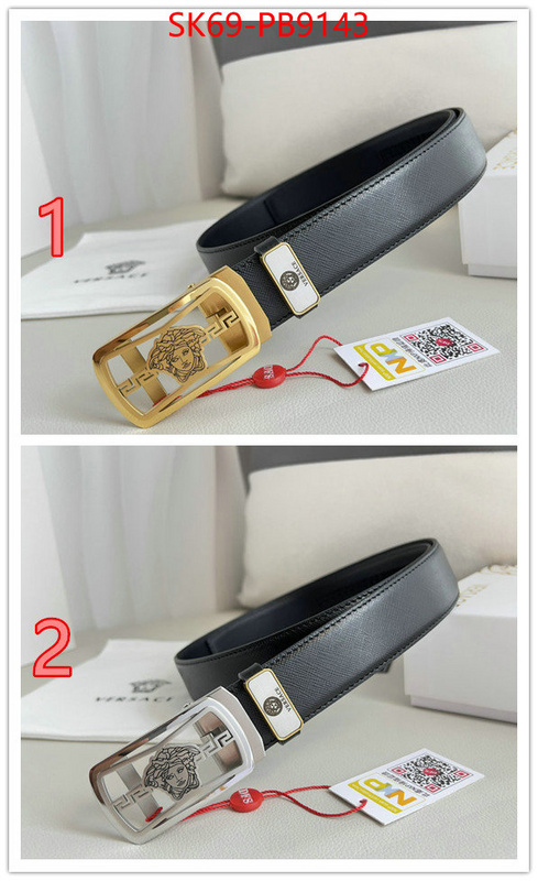 Belts-Versace can you buy knockoff ID: PB9143 $: 69USD