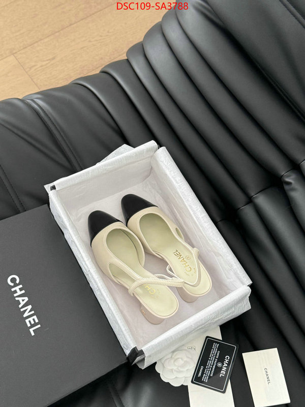 Women Shoes-Chanel best replica ID: SA3788 $: 109USD