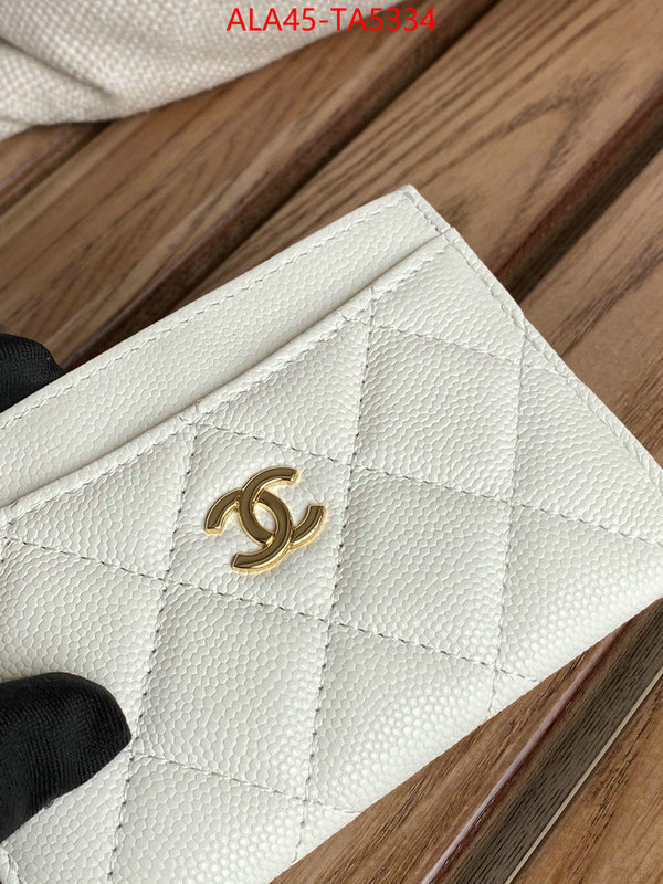 Chanel Bags(TOP)-Wallet- found replica ID: TA5334 $: 45USD,