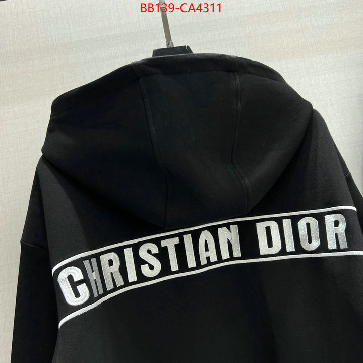 Clothing-Dior top brands like ID: CA4311 $: 139USD