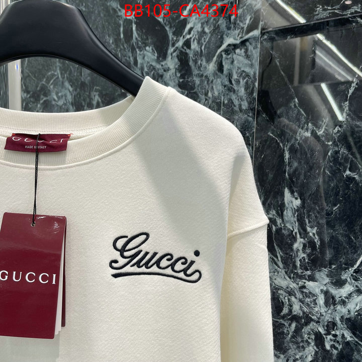 Clothing-Gucci wholesale china ID: CA4374 $: 105USD