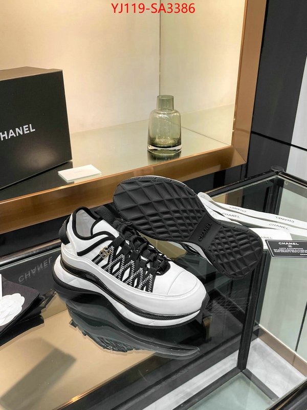 Women Shoes-Chanel top fake designer ID: SA3386 $: 119USD