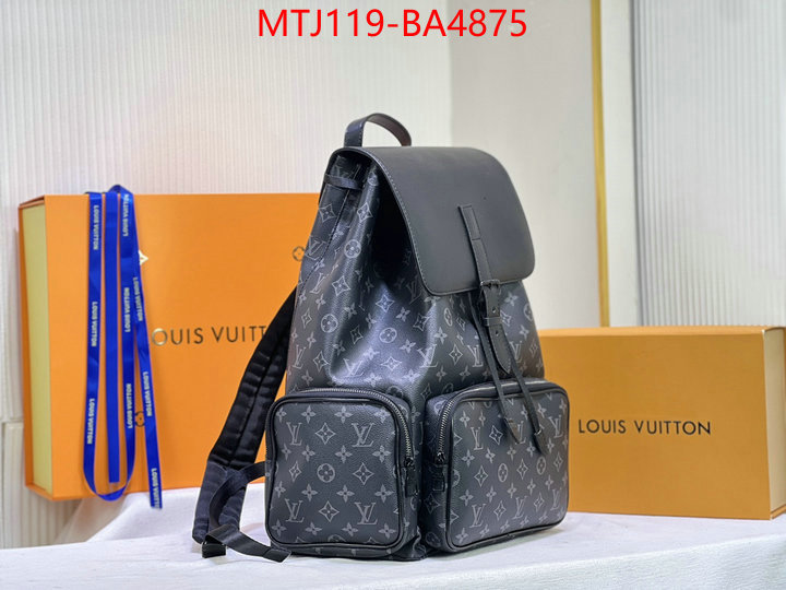 LV Bags(4A)-Backpack- 2024 aaaaa replica 1st copy ID: BA4875 $: 119USD,