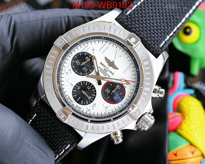 Watch(TOP)-Breitling best luxury replica ID: WB9192 $: 199USD