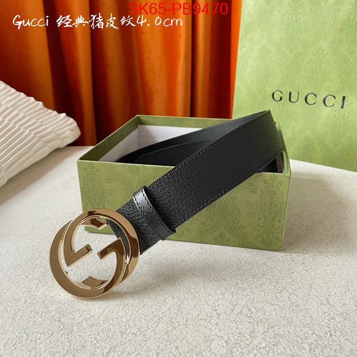 Belts-Gucci top perfect fake ID: PB9470 $: 65USD