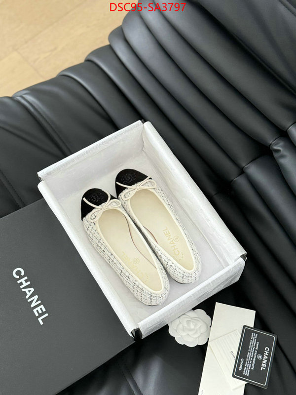 Women Shoes-Chanel we provide top cheap aaaaa ID: SA3797 $: 95USD