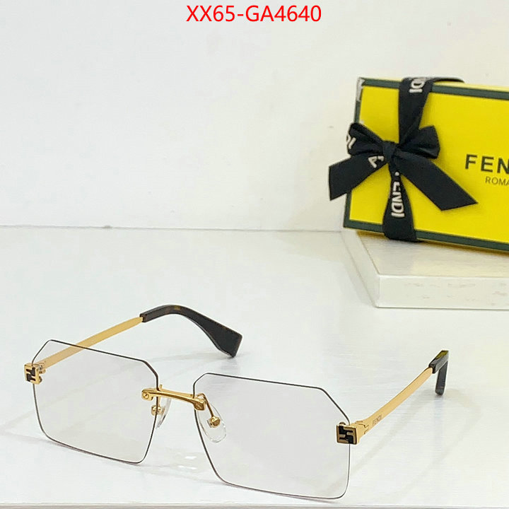 Glasses-Fendi best luxury replica ID: GA4640 $: 65USD