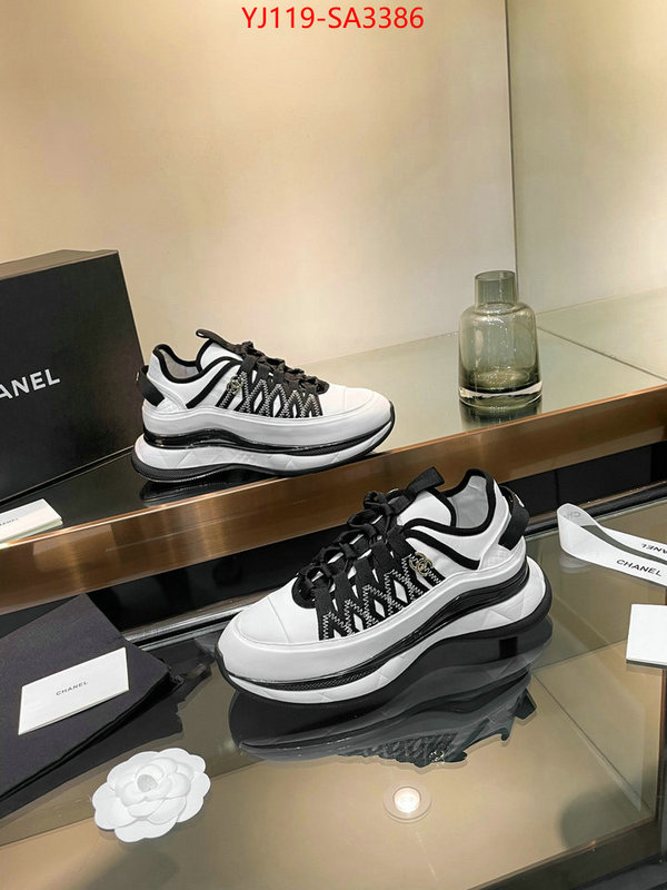 Women Shoes-Chanel top fake designer ID: SA3386 $: 119USD