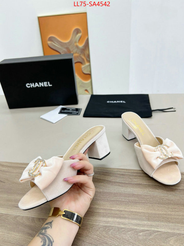 Women Shoes-Chanel only sell high-quality ID: SA4542 $: 75USD