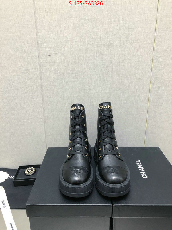 Women Shoes-Chanel luxury fake ID: SA3326 $: 135USD