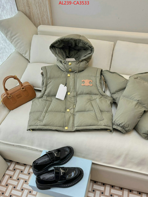 Down jacket Women-Celine designer 1:1 replica ID: CA3533 $: 239USD