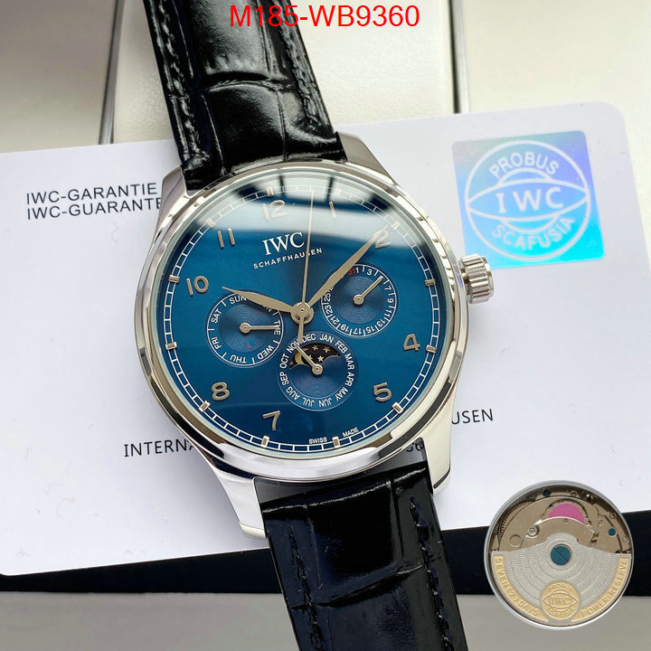 Watch(4A)-IWC 1:1 replica wholesale ID: WB9360 $: 185USD