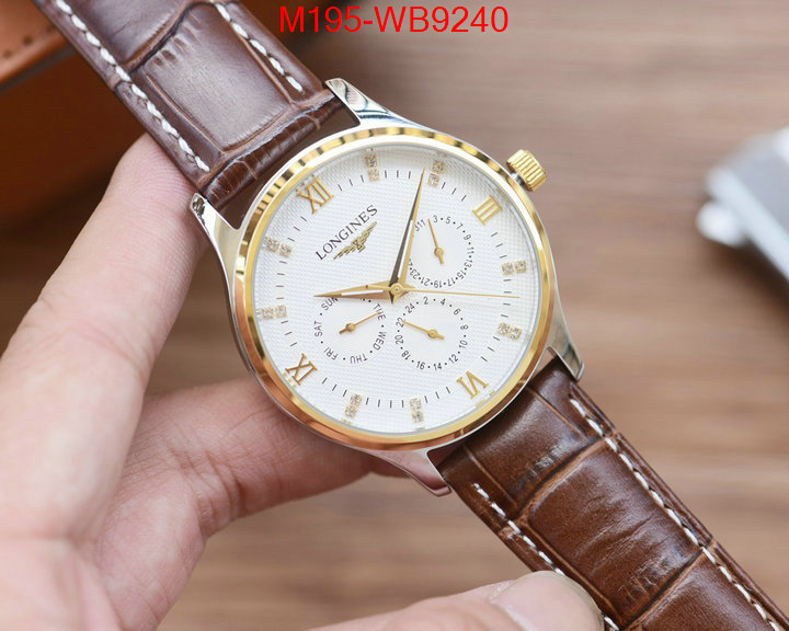 Watch(TOP)-Longines new designer replica ID: WB9240 $: 195USD