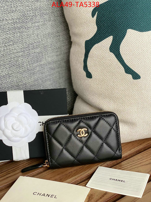 Chanel Bags(TOP)-Wallet- cheap ID: TA5338 $: 49USD,