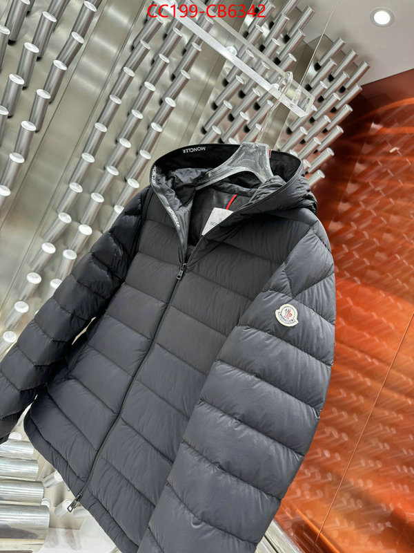 Down jacket Men-Moncler sell high quality ID: CB6342 $: 199USD