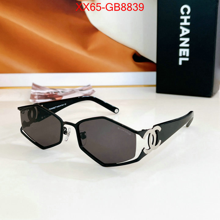 Glasses-Chanel for sale cheap now ID: GB8839 $: 65USD