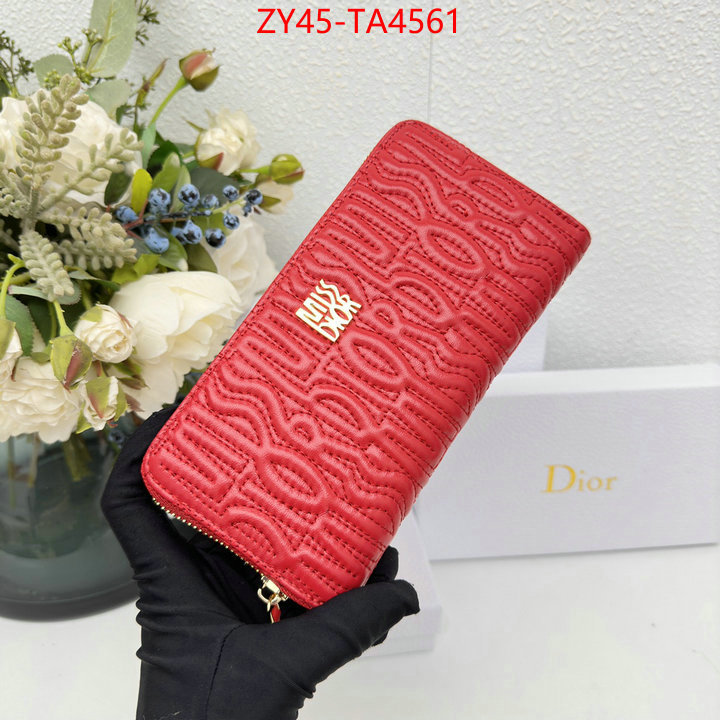 Dior Bags(4A)-Wallet- good quality replica ID: TA4561 $: 45USD,