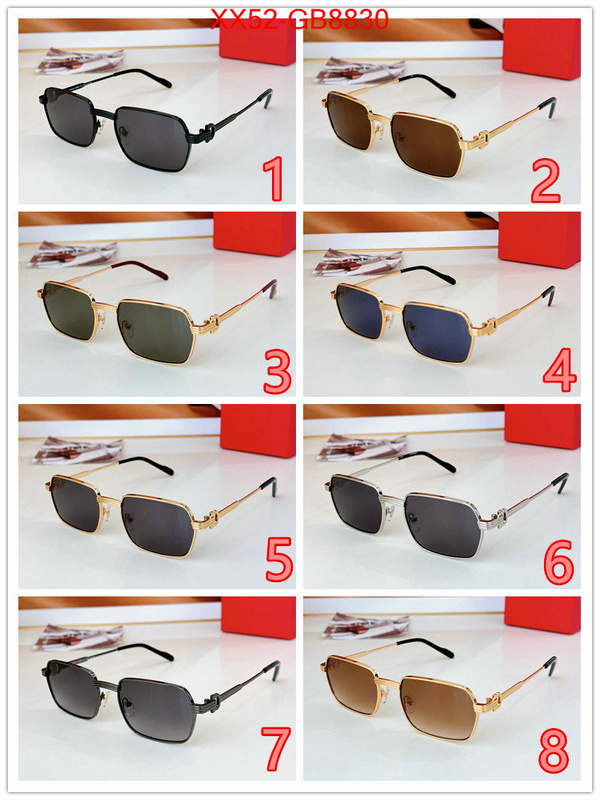 Glasses-Cartier best quality designer ID: GB8830 $: 52USD