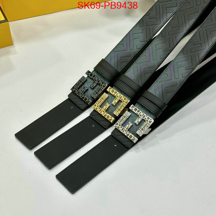 Belts-Fendi best quality replica ID: PB9438 $: 69USD