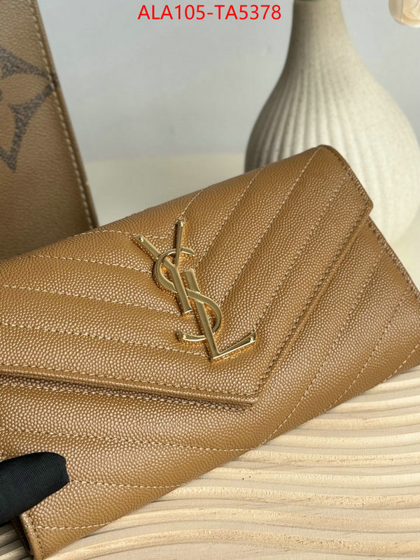 YSL Bags(TOP)-Wallet- best luxury replica ID: TA5378 $: 105USD,