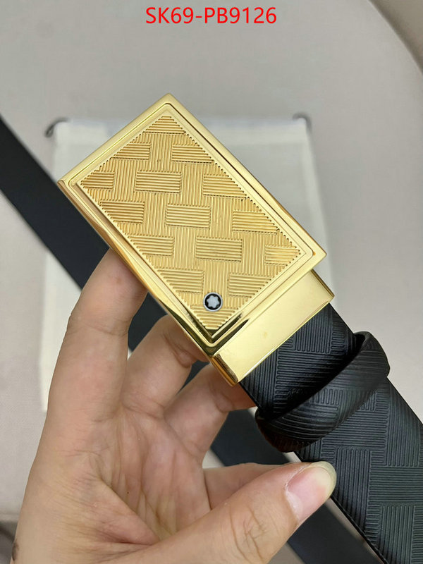 Belts-Montblanc replcia cheap from china ID: PB9126 $: 69USD