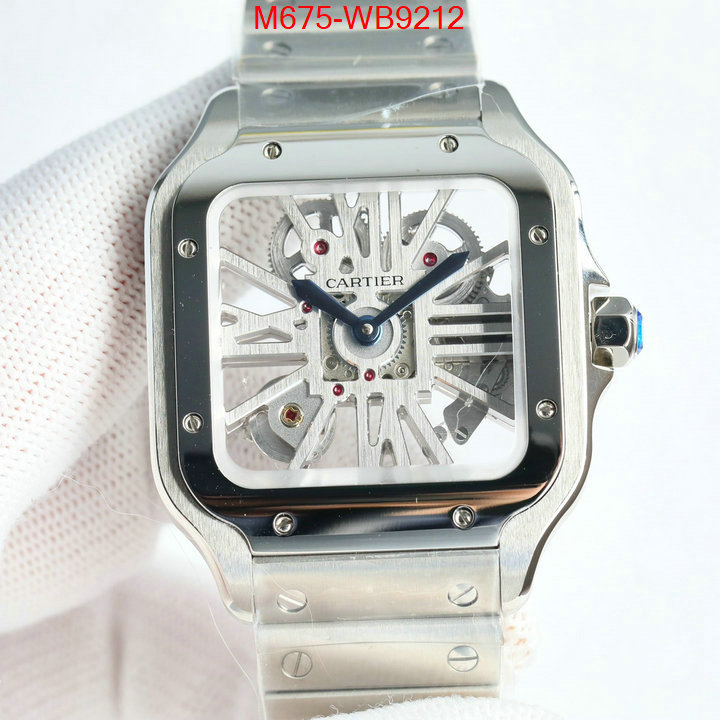 Watch(TOP)-Cartier cheap replica ID: WB9212 $: 675USD