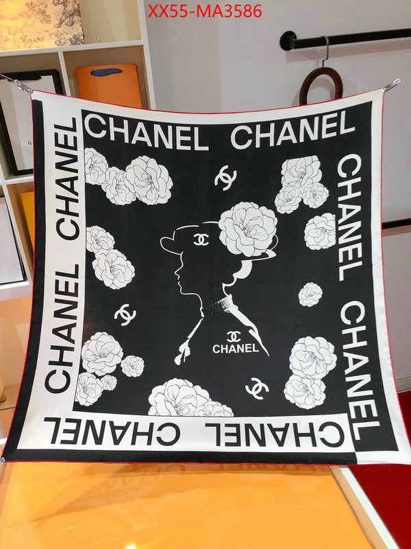 Scarf-Chanel online from china ID: MA3586 $: 55USD