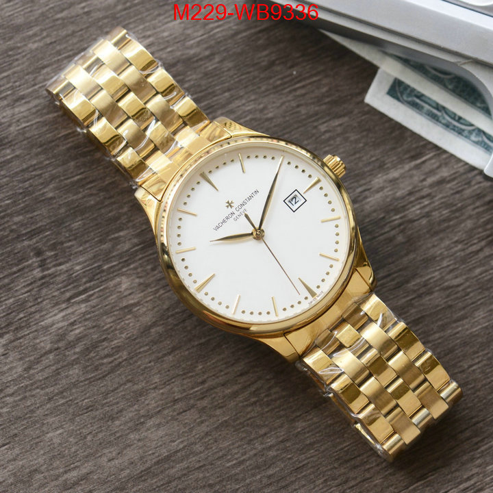 Watch(TOP)-Vacheron Constantin best quality designer ID: WB9336 $: 229USD