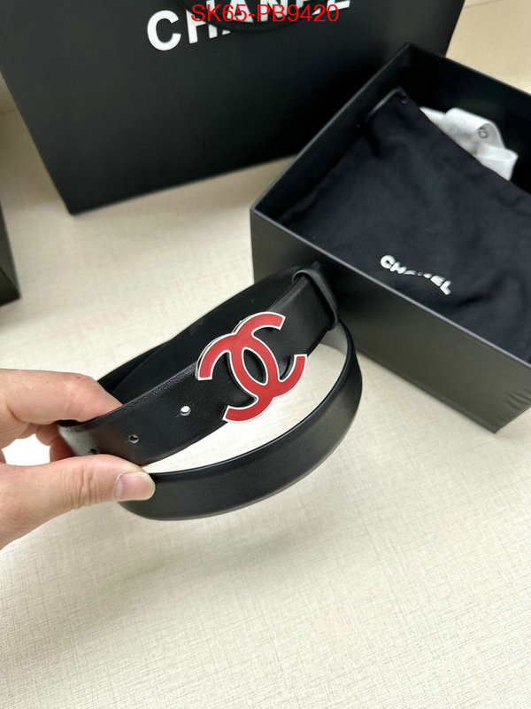 Belts-Chanel designer high replica ID: PB9420 $: 65USD