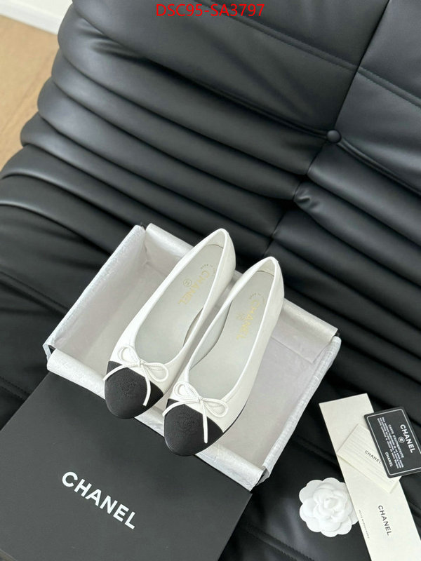 Women Shoes-Chanel we provide top cheap aaaaa ID: SA3797 $: 95USD