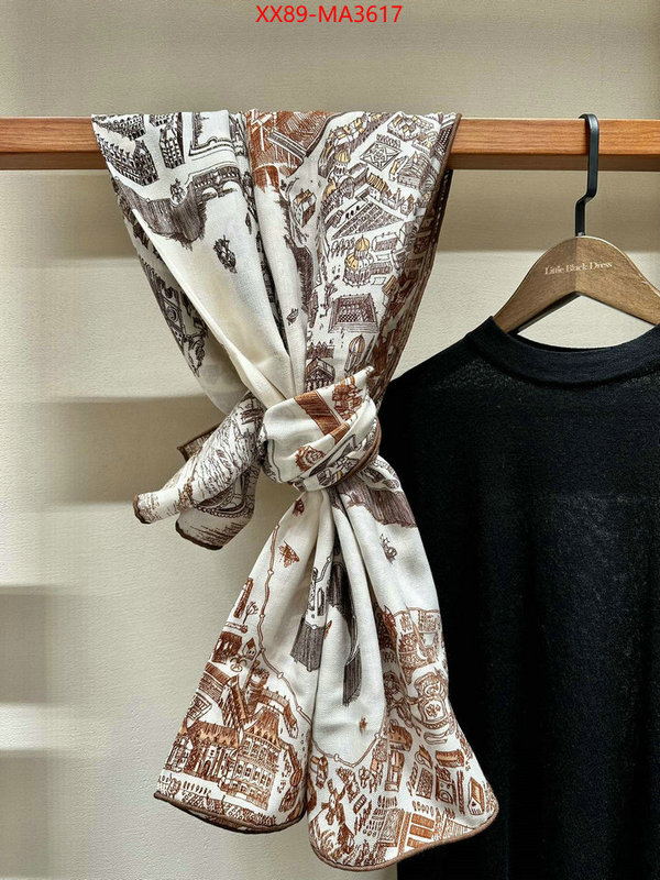 Scarf-Hermes quality replica ID: MA3617 $: 89USD