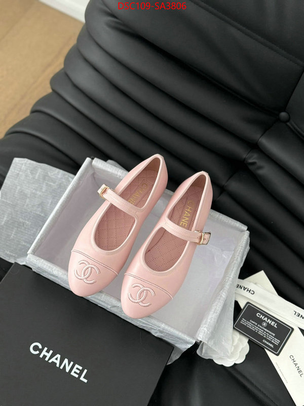 Women Shoes-Chanel high quality aaaaa replica ID: SA3806 $: 109USD