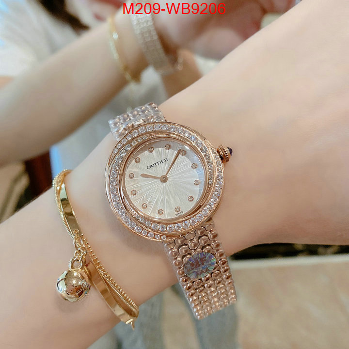 Watch(TOP)-Cartier buy replica ID: WB9206 $: 209USD