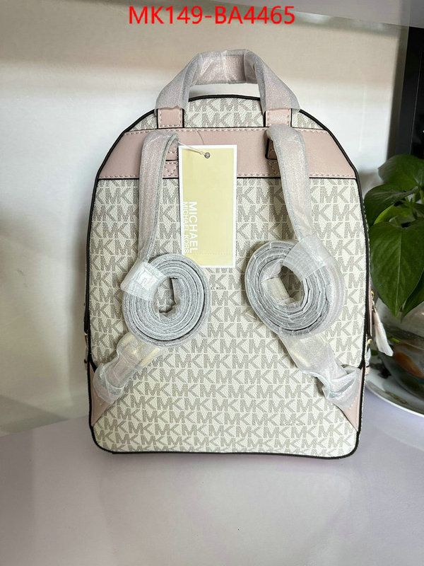 Michael Kors Bags(TOP)-Backpack- from china ID: BA4465 $: 149USD,