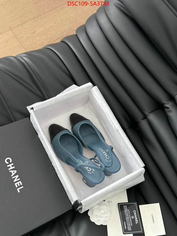 Women Shoes-Chanel best replica ID: SA3788 $: 109USD