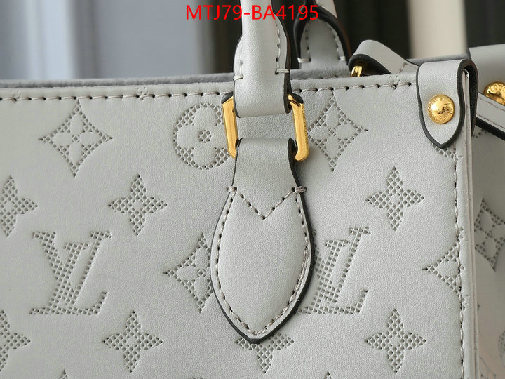 LV Bags(4A)-Handbag Collection- 1:1 replica ID: BA4195 $: 79USD,