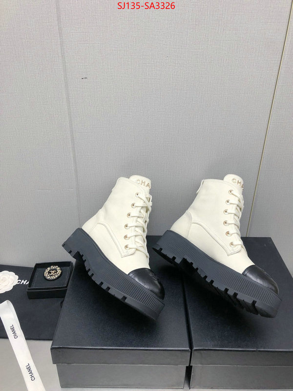 Women Shoes-Chanel luxury fake ID: SA3326 $: 135USD