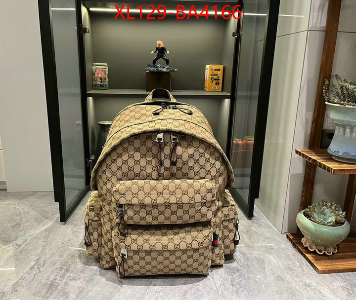 Gucci Bags(4A)-Backpack- perfect ID: BA4166 $: 129USD,