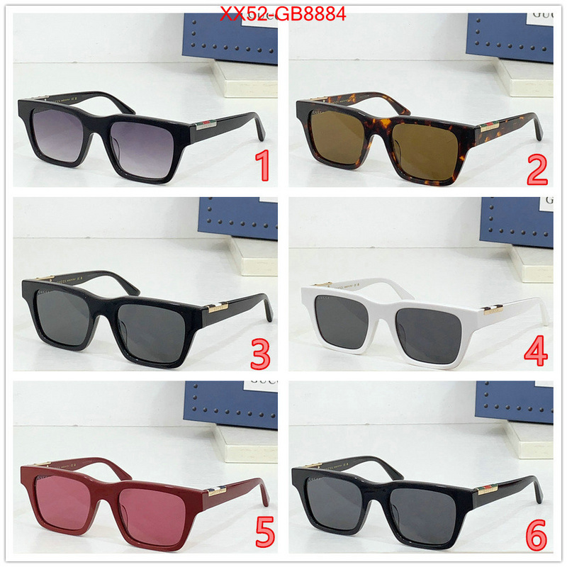 Glasses-Gucci how to buy replcia ID: GB8884 $: 52USD